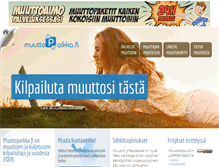 Tablet Screenshot of muuttopaikka.fi
